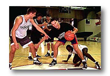 Les nouvelles recrues de l'ASVEL : Giga, Mous, Blom et Henrie